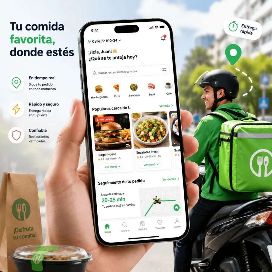 Domicilios en acción